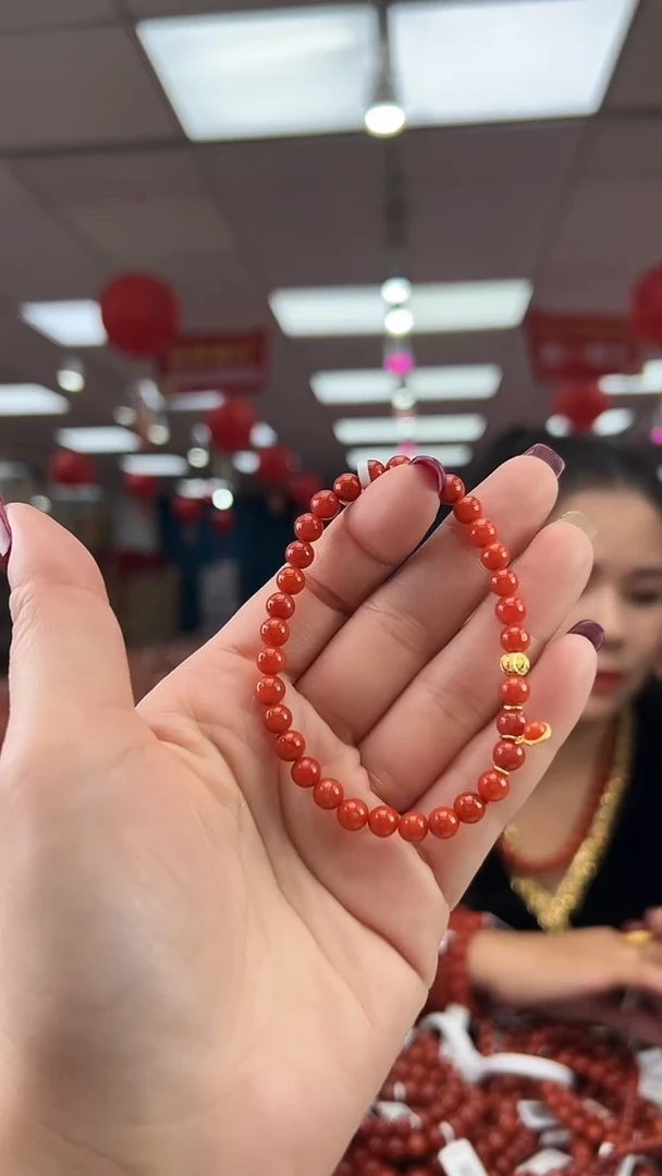 【闪购商品】南红玛瑙珠串未镶嵌多样发其一/5/610338614