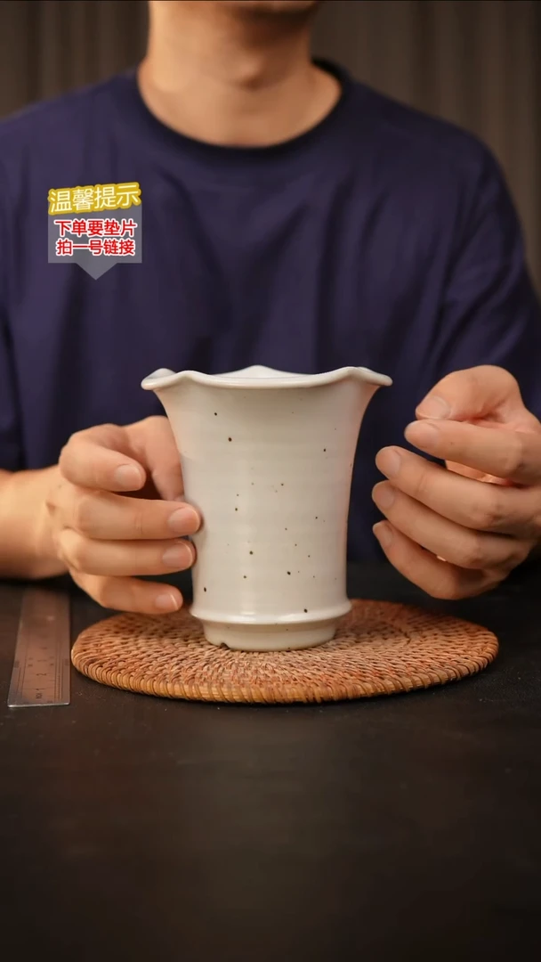 瓷片  外口约11  高约12