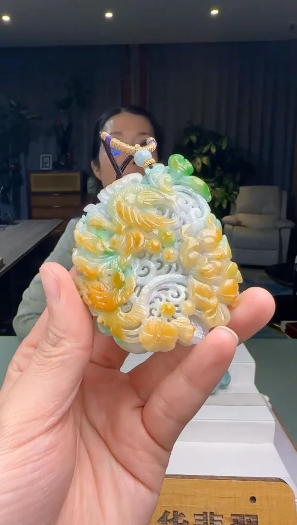 【闪购商品】翡翠吊坠(不含链)未镶嵌DY@@WS1WX27357