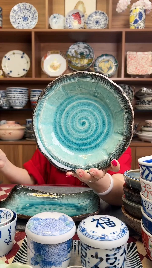 瓷片春深19cm钵碗