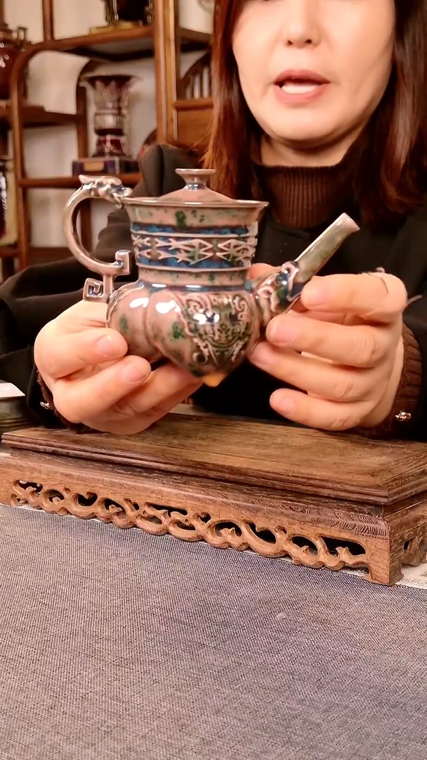 瓷片仰韶印象 土魂钧瓷