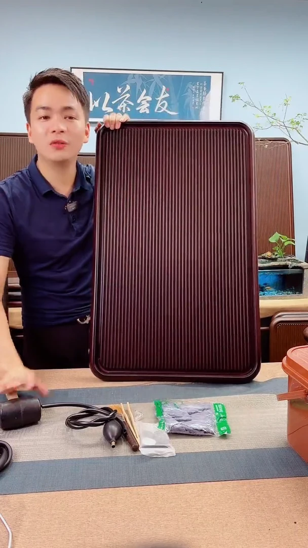 80*50*5千川红色款式茶盘