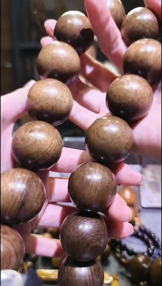 金丝楠3.0阴沉绿双圈手持