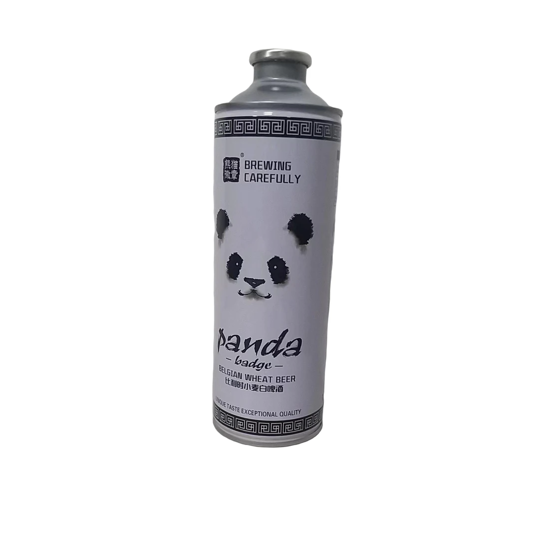 熊猫徽章比利时小麦白980ml