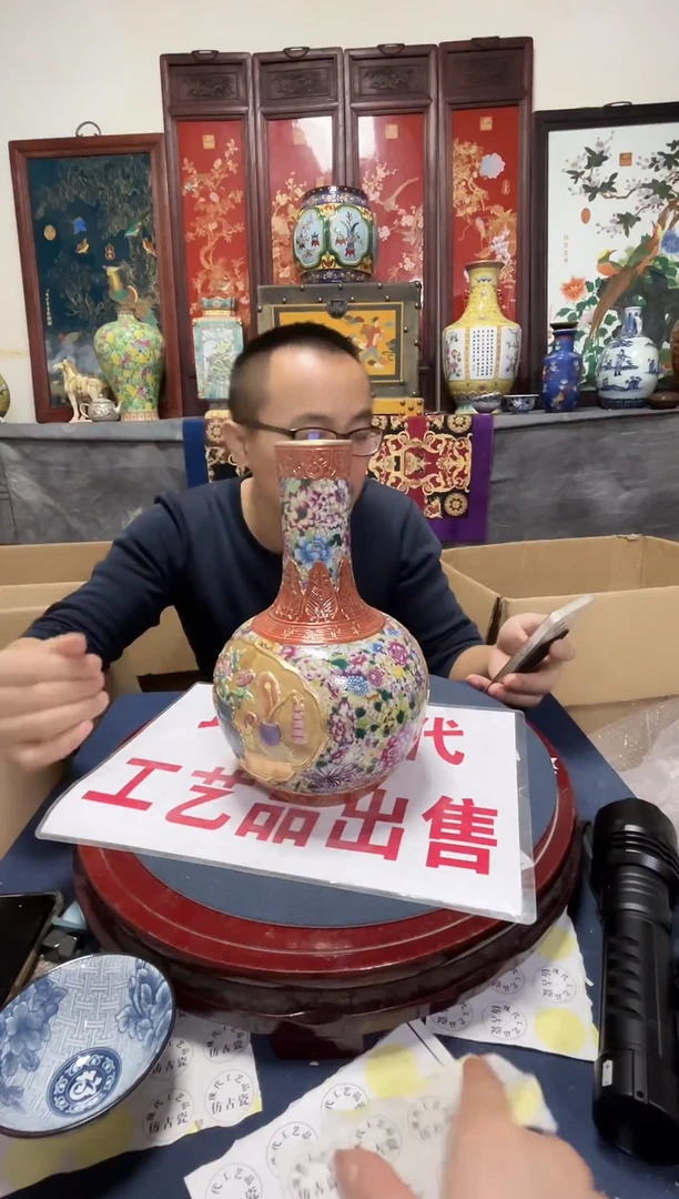 摆件陶陶瓷摆件W125