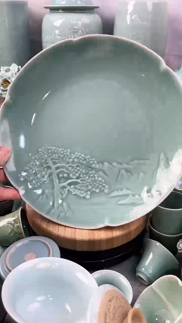【闪购商品】 特价 微瑕 慧仙青瓷