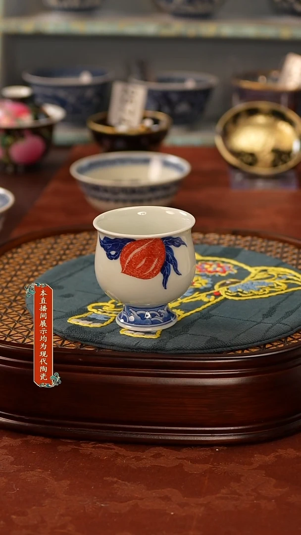 瓷片景德镇手工手绘2631