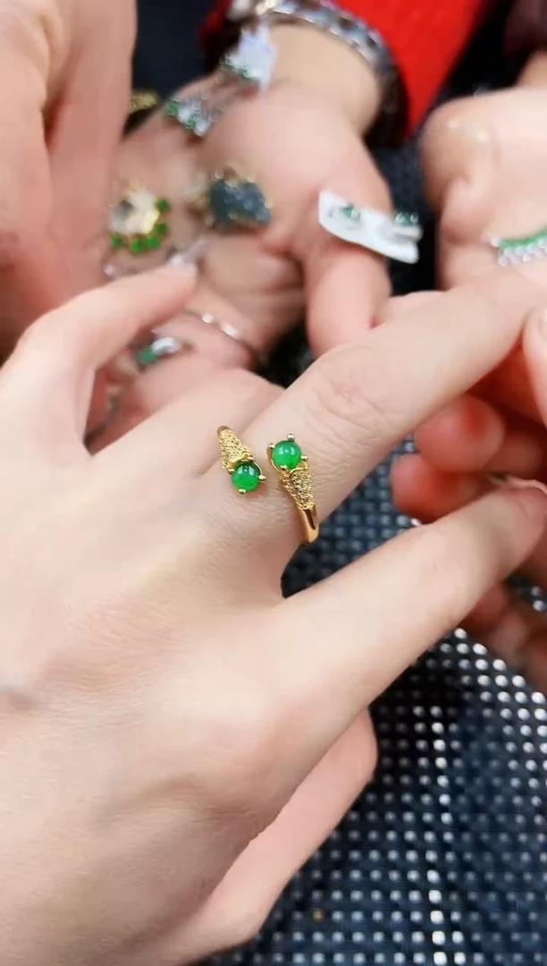【闪购商品】翡翠戒指未镶嵌111111111