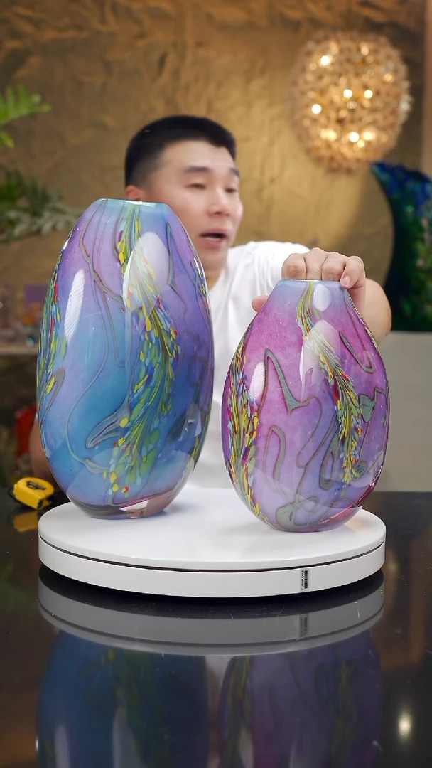 摆件设计款花瓶一对