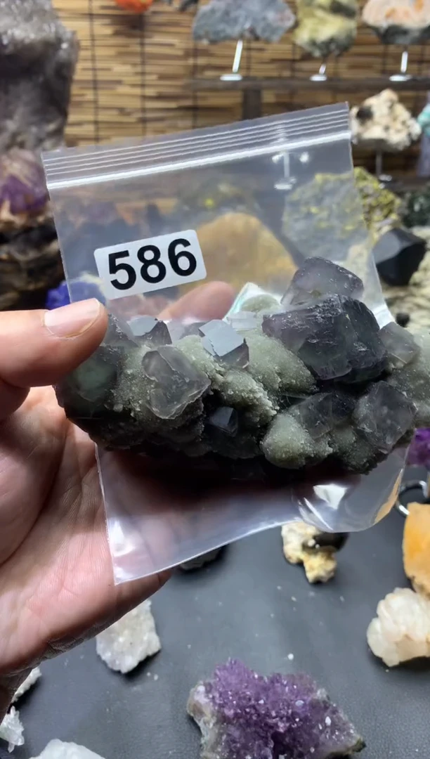【闪购商品】紫晶珠宝半成品未镶嵌水晶586