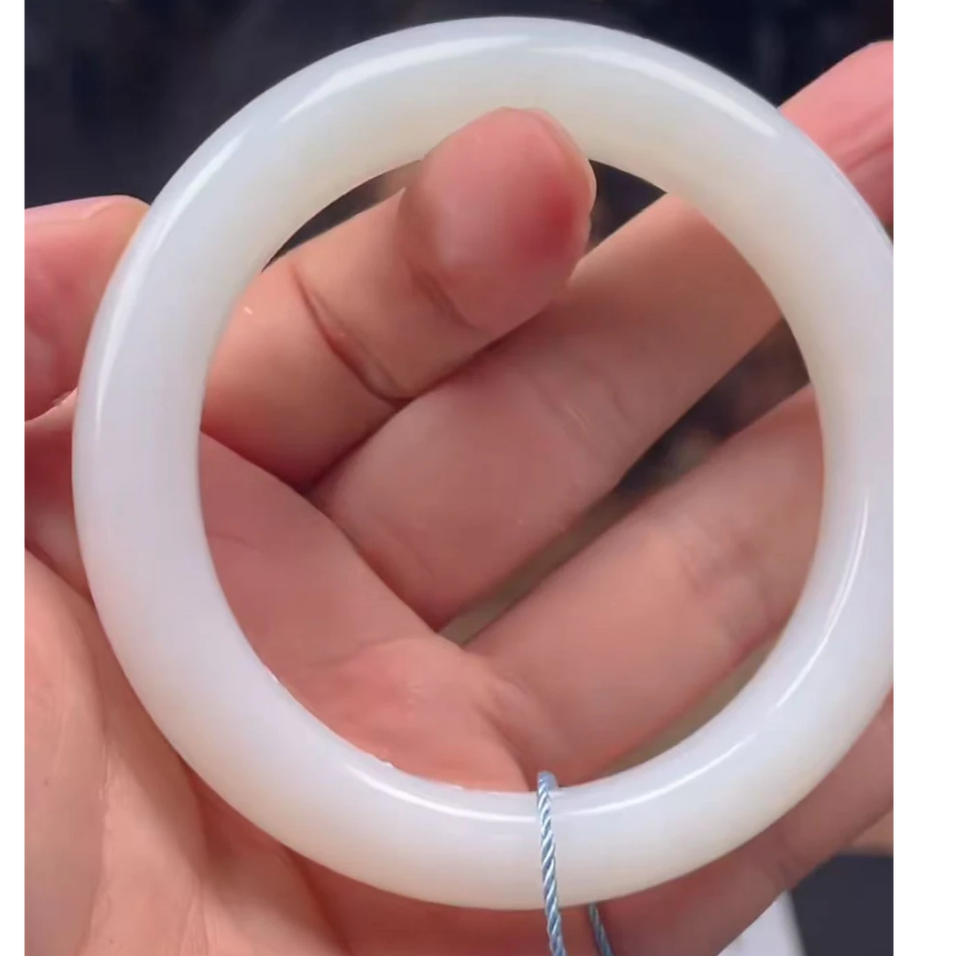 【玉经纶】176353/HQ126-和田玉手镯-多样性发其一