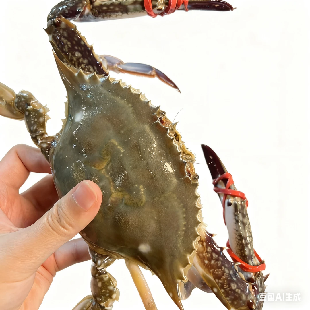 梭子蟹8只中秋礼盒（鲜活不加工）同城配送