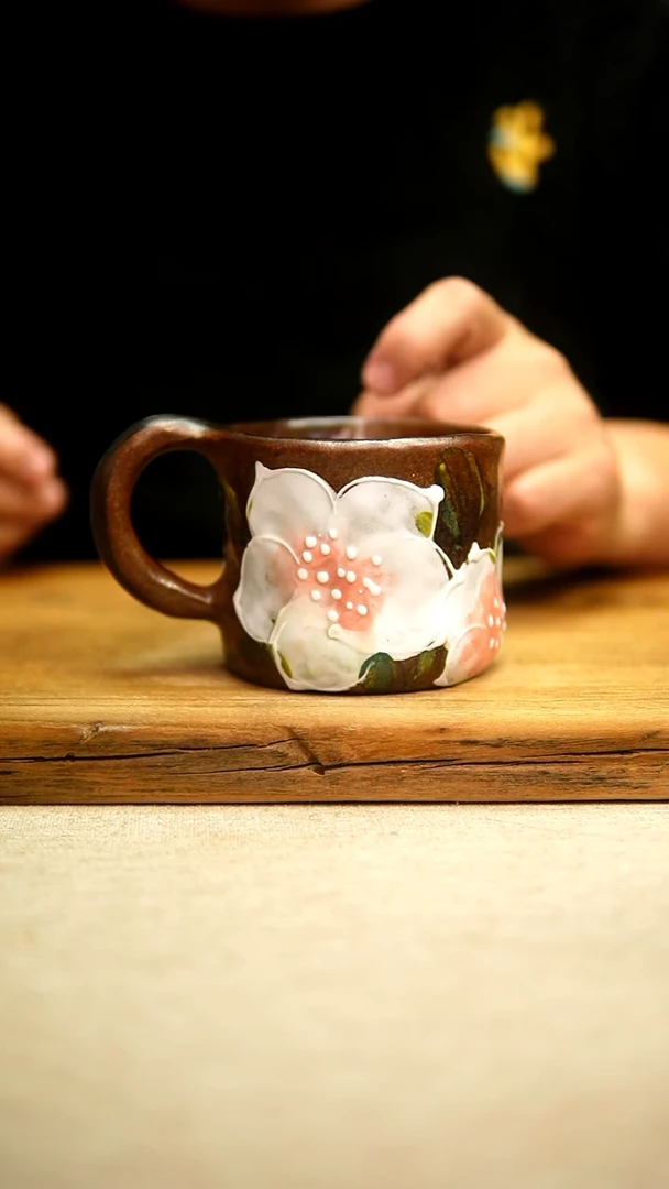 @@陶园瓷舍@@纯手工手绘@高温釉下彩