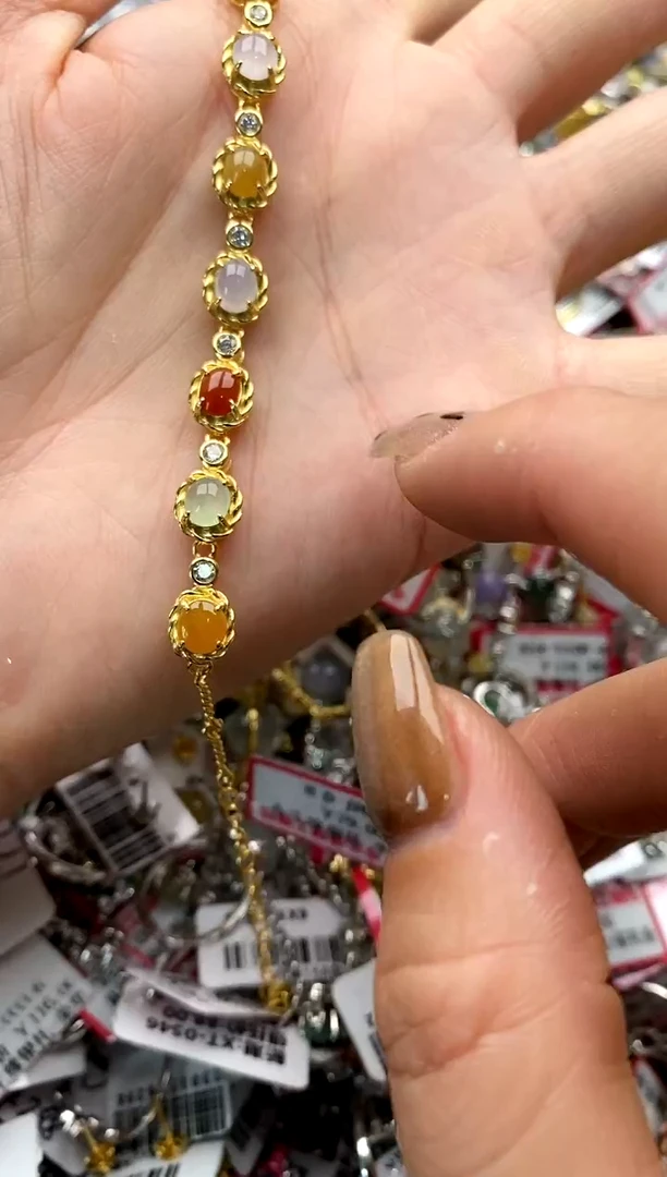 【闪购商品】翡翠戒指银S925镶嵌99999   1