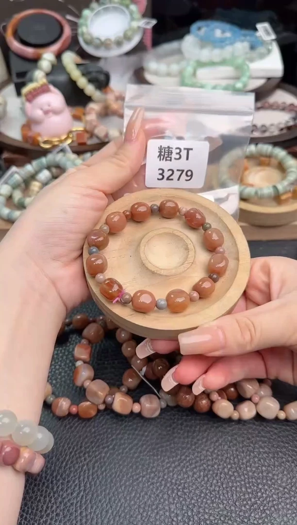 未镶嵌手链石英质玉筱*丁3T3279