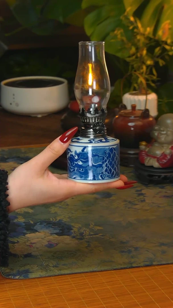 【闪购商品】景德镇陶瓷灯摆件