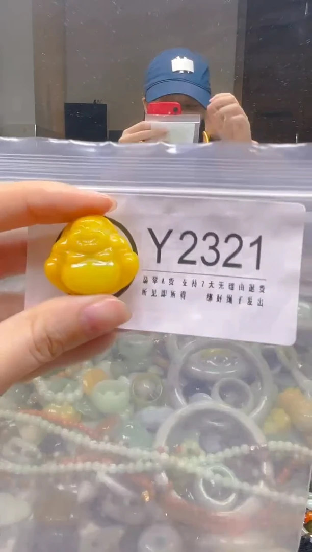 翡翠未镶嵌颈饰/Y/翡翠A货一图一物
