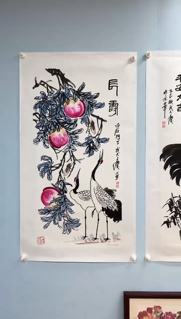 国画武天庆老师长寿
