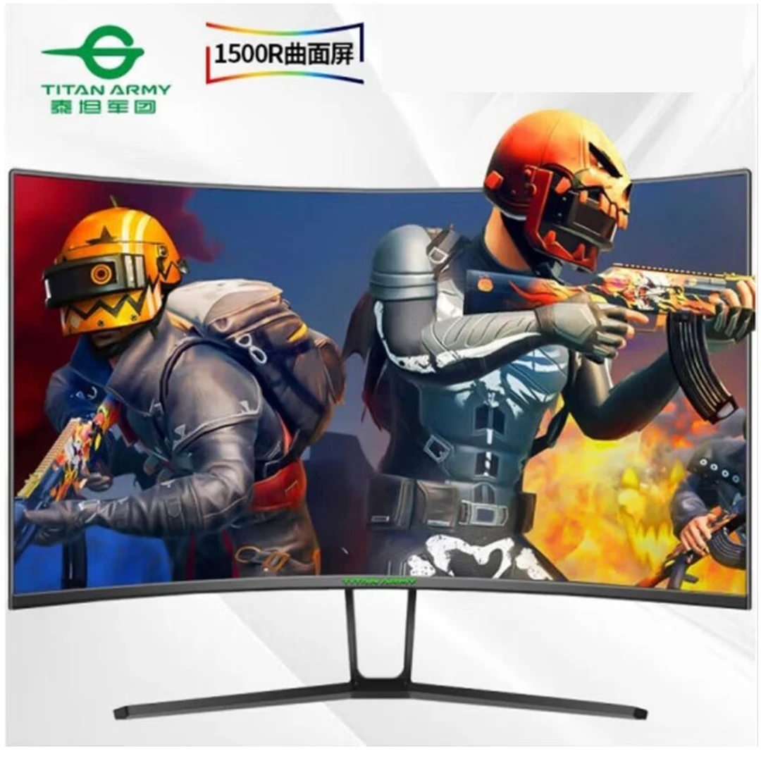 9新 TITAN ARMY/泰坦军团 32寸1K-2k144-240hz曲面无边电竞显示器
