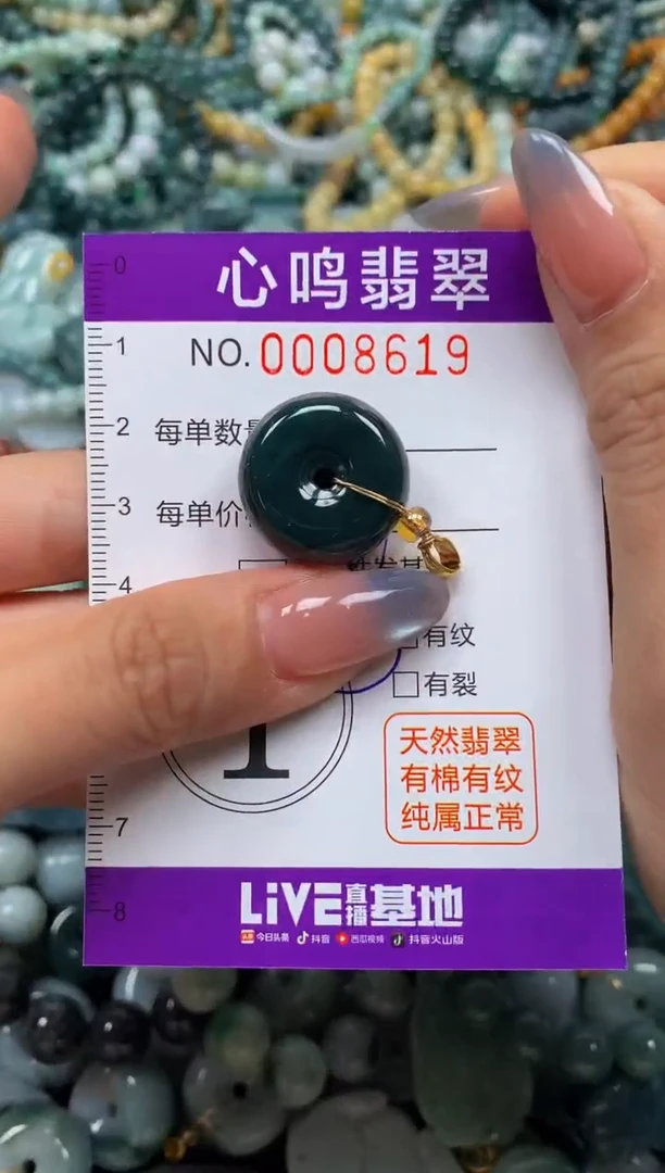颈饰未镶嵌翡翠闪购008619