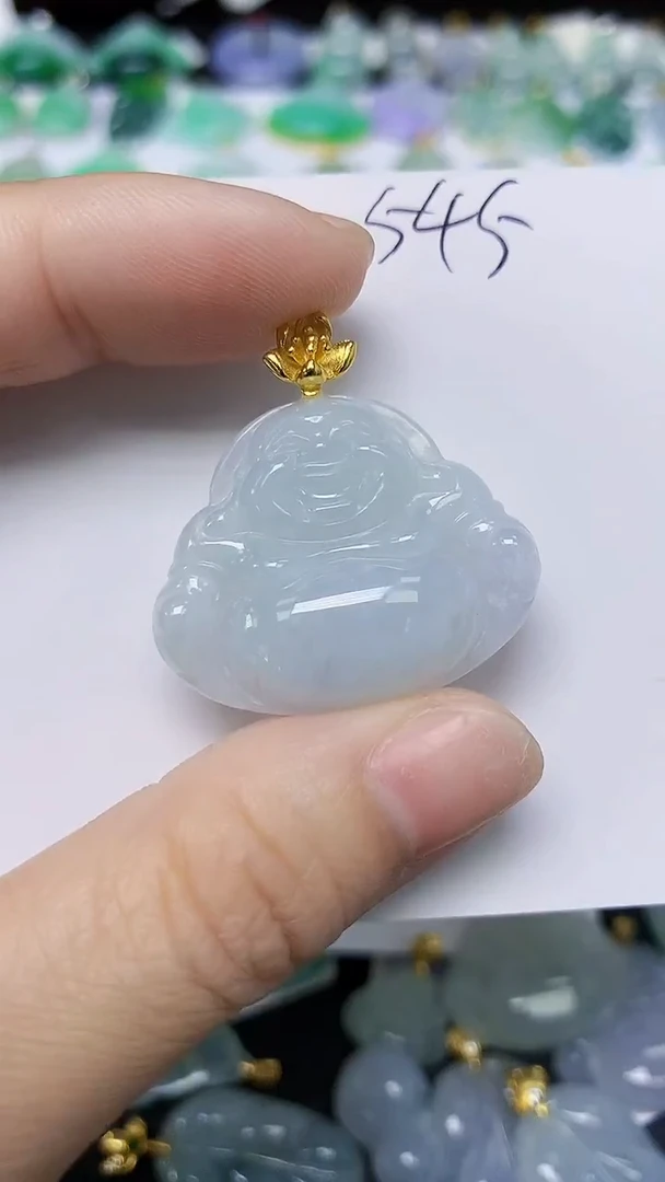 翡翠未镶嵌颈饰天然缅甸翡翠A货