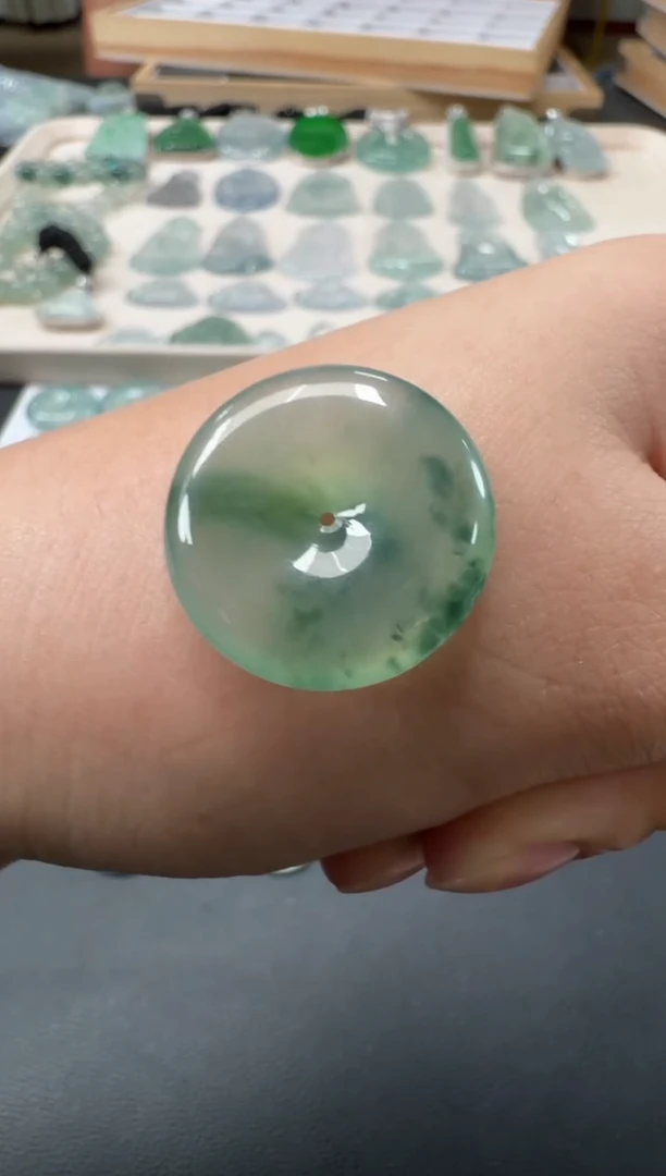 吊坠(不含链)未镶嵌翡翠C166|2500