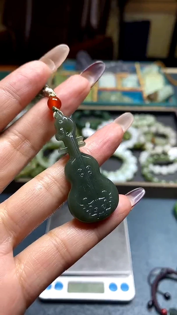 颈饰未镶嵌和田玉多样性拍一发一