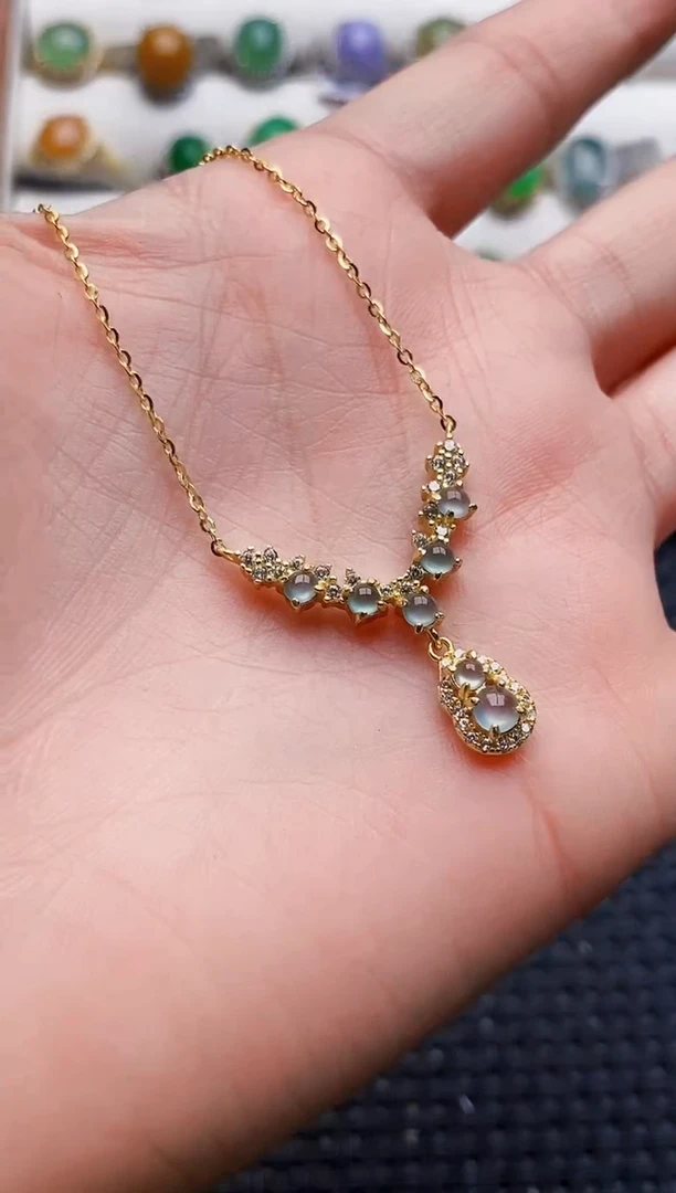 银S925镶嵌戒指翡翠1963