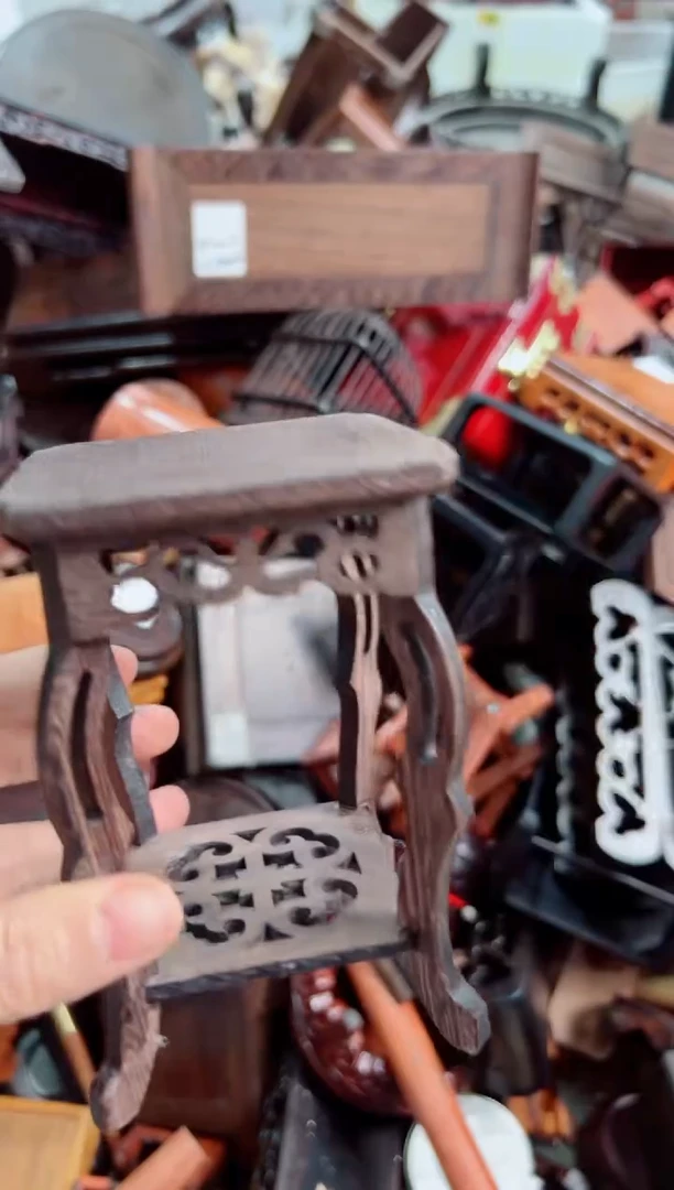 木100底座花架摆件处理