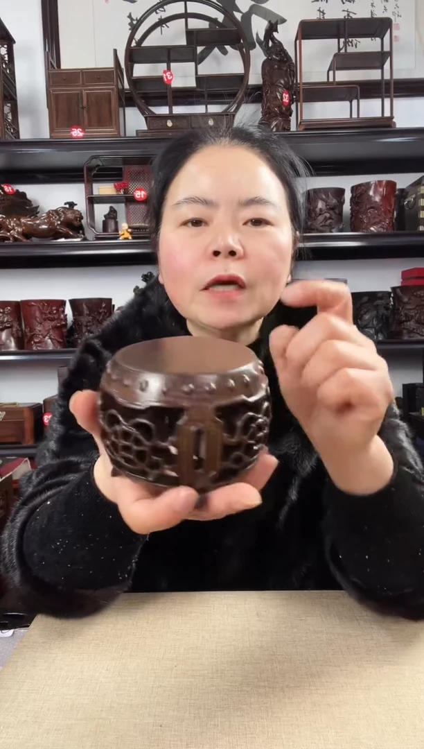 木新鼓老李红木工艺品