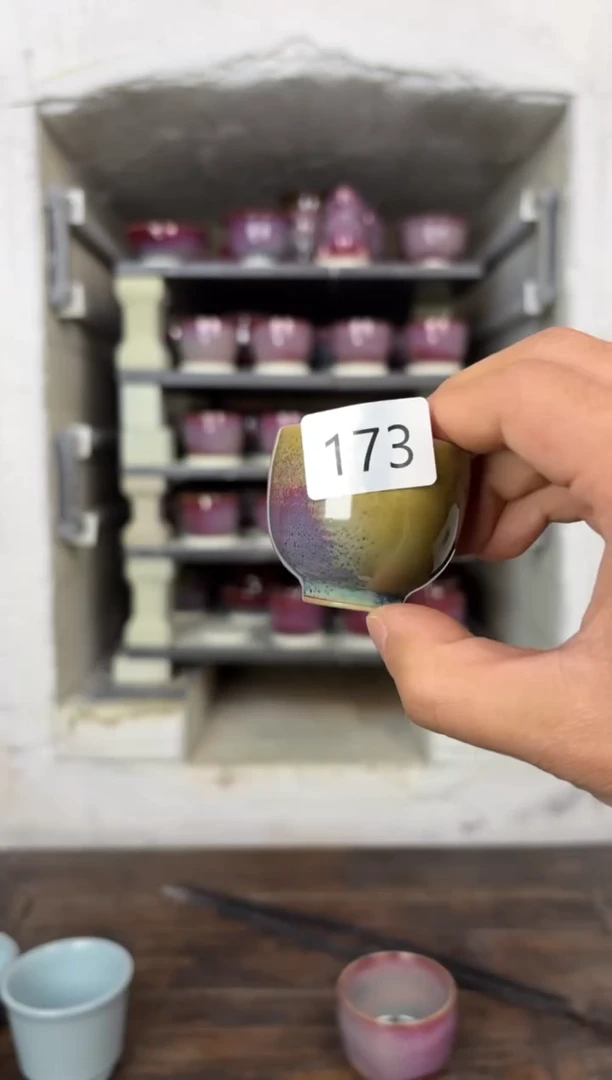 【闪购商品】摆件钧瓷窑变精品茶器