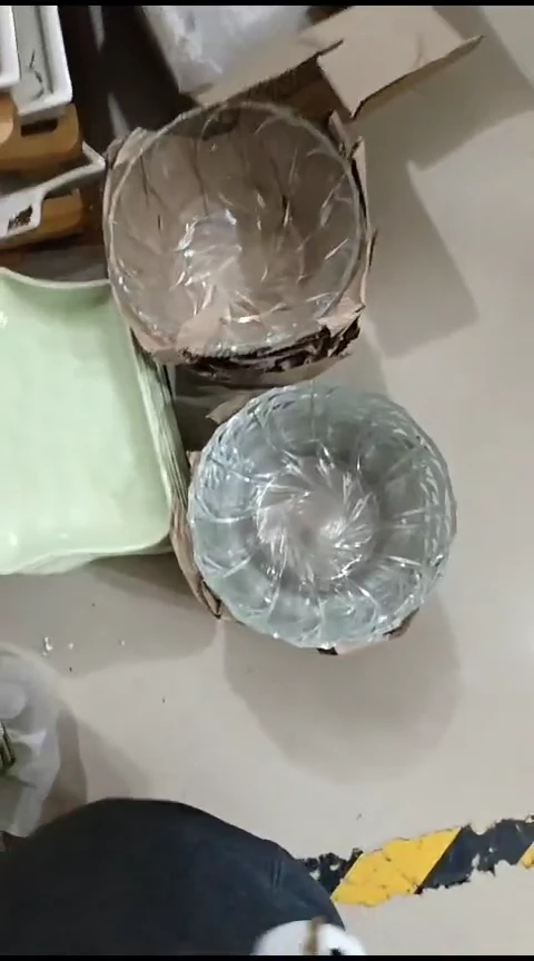 瓷6.5寸玻璃碗六个装