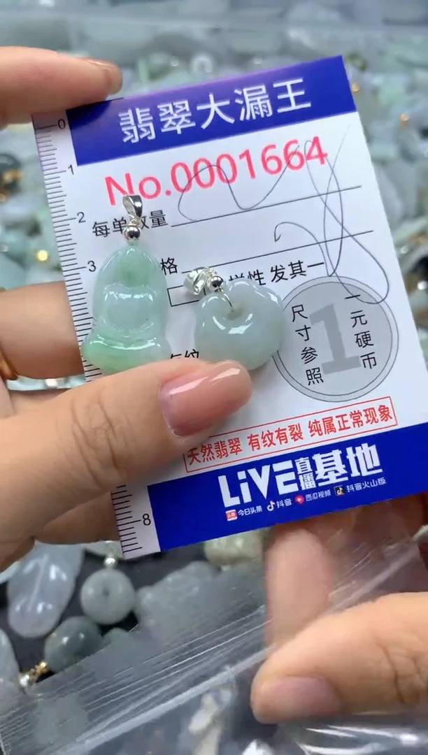 颈饰未镶嵌翡翠1664