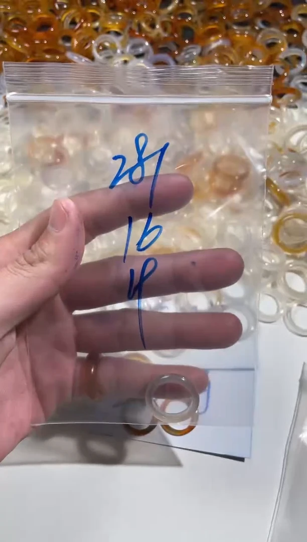 【闪购商品】玛瑙/玉髓戒指未镶嵌281