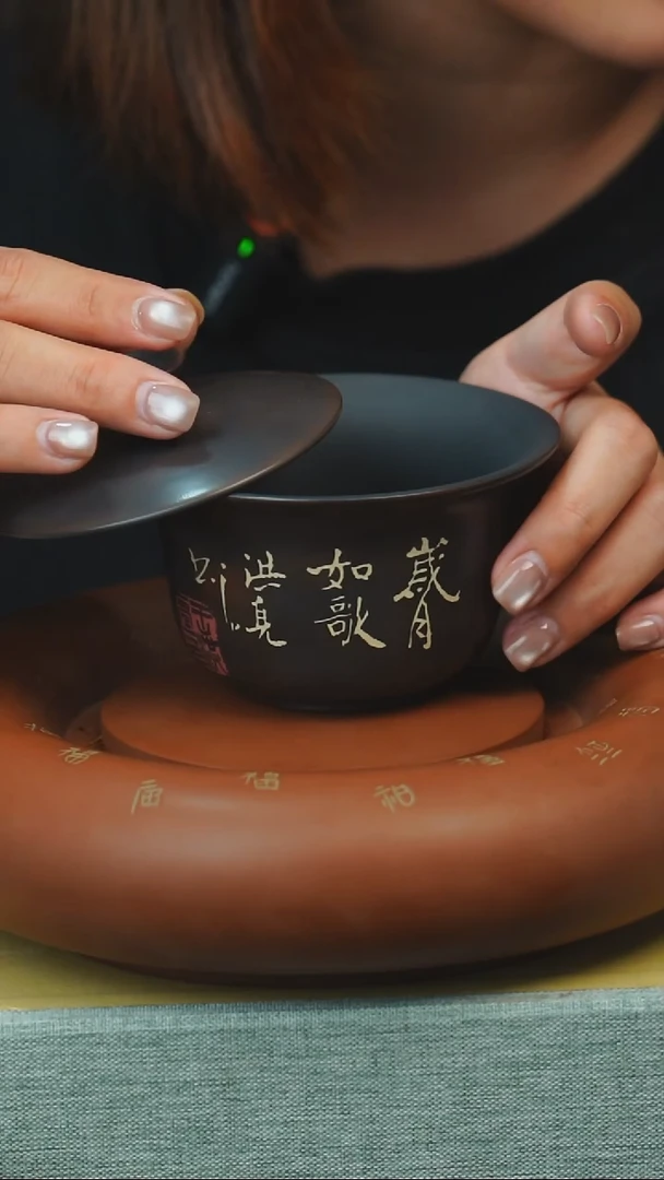 杯黄倩建水紫陶微瑕212