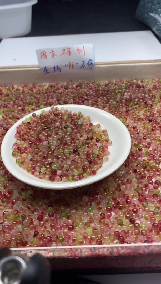 【闪购商品】玛瑙/玉髓颈饰未镶嵌w2275盐源梅花玉4mm*100颗