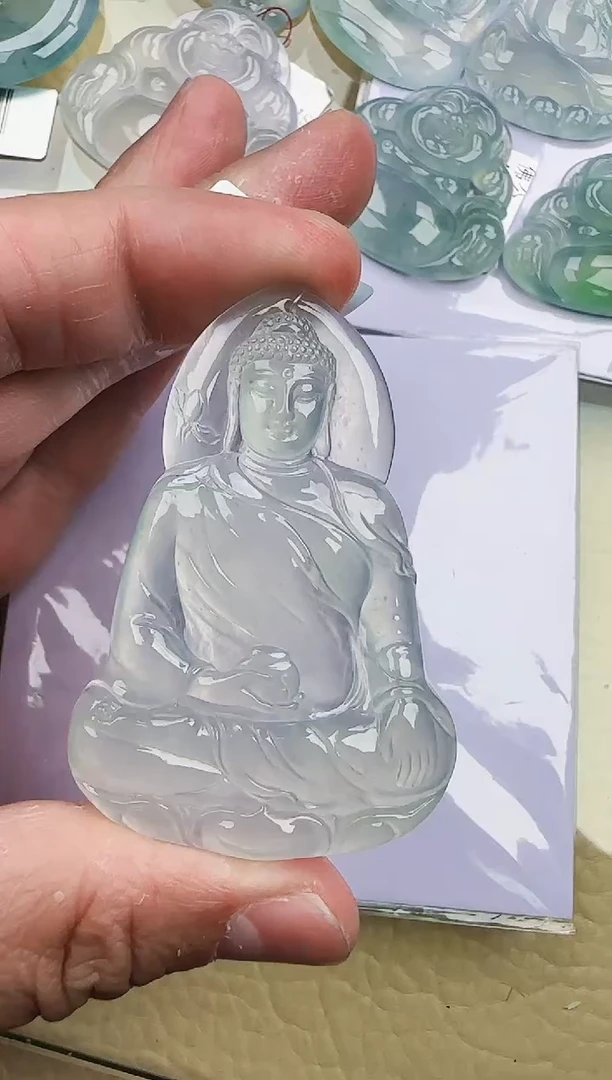 颈饰未镶嵌翡翠缅甸翡翠a货