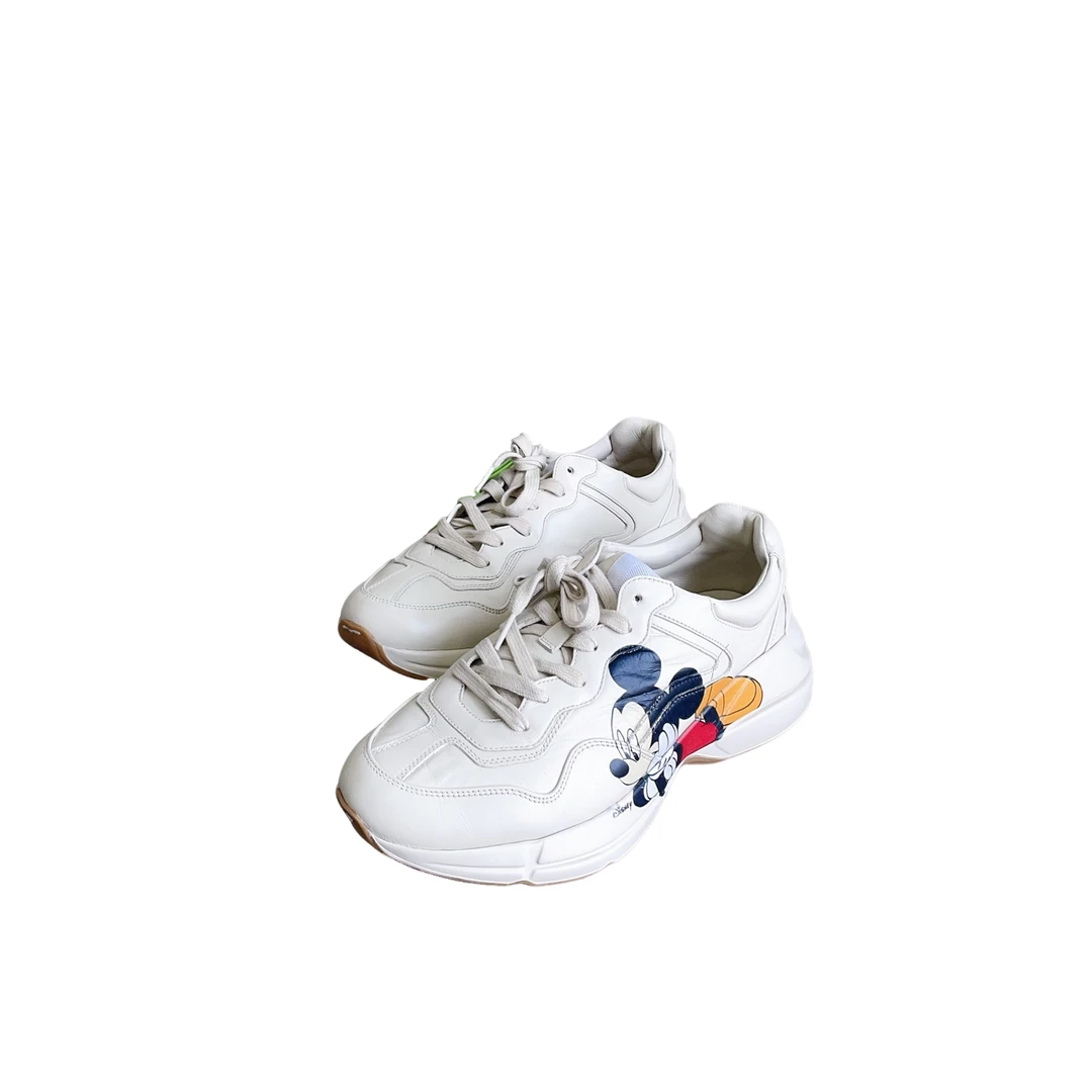 95新 GUCCI/古驰 米老鼠老爹鞋 42.5码d5994