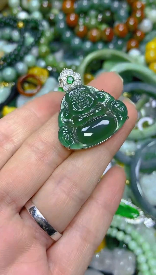 颈饰未镶嵌翡翠多样性发货