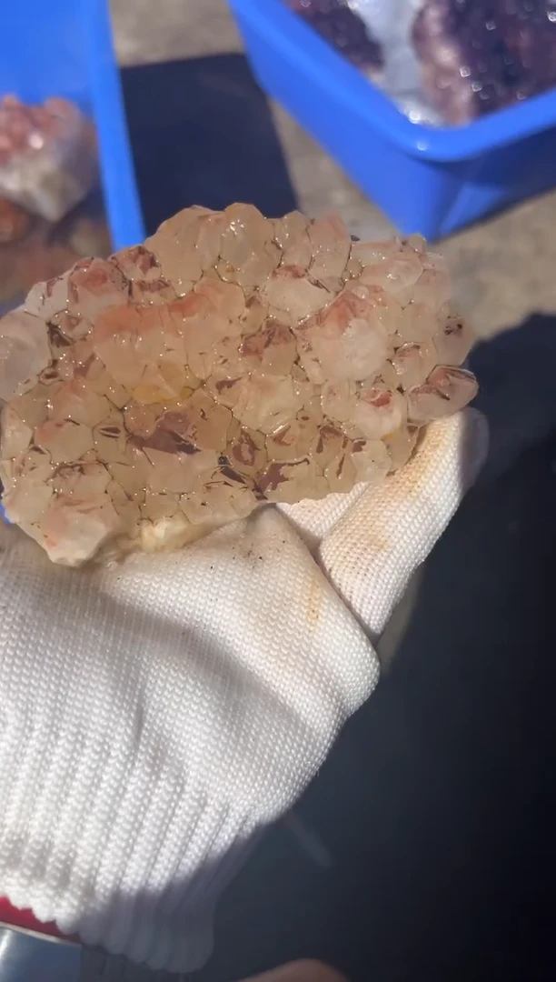 未镶嵌珠宝半成品水晶天然红超七水晶原石摆件#8