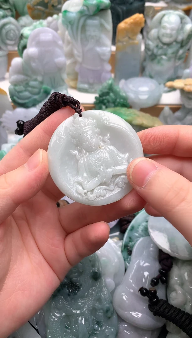 吊坠(不含链)未镶嵌翡翠1