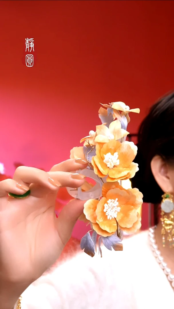 织绣手工非遗苏绣【抓夹9】