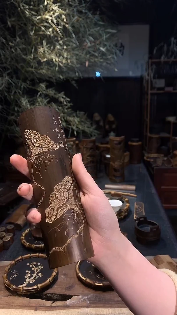 双莲蓬茶则.......