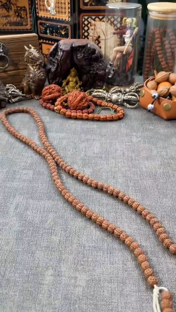 手串金刚菩提原生态梅花长串+礼盒