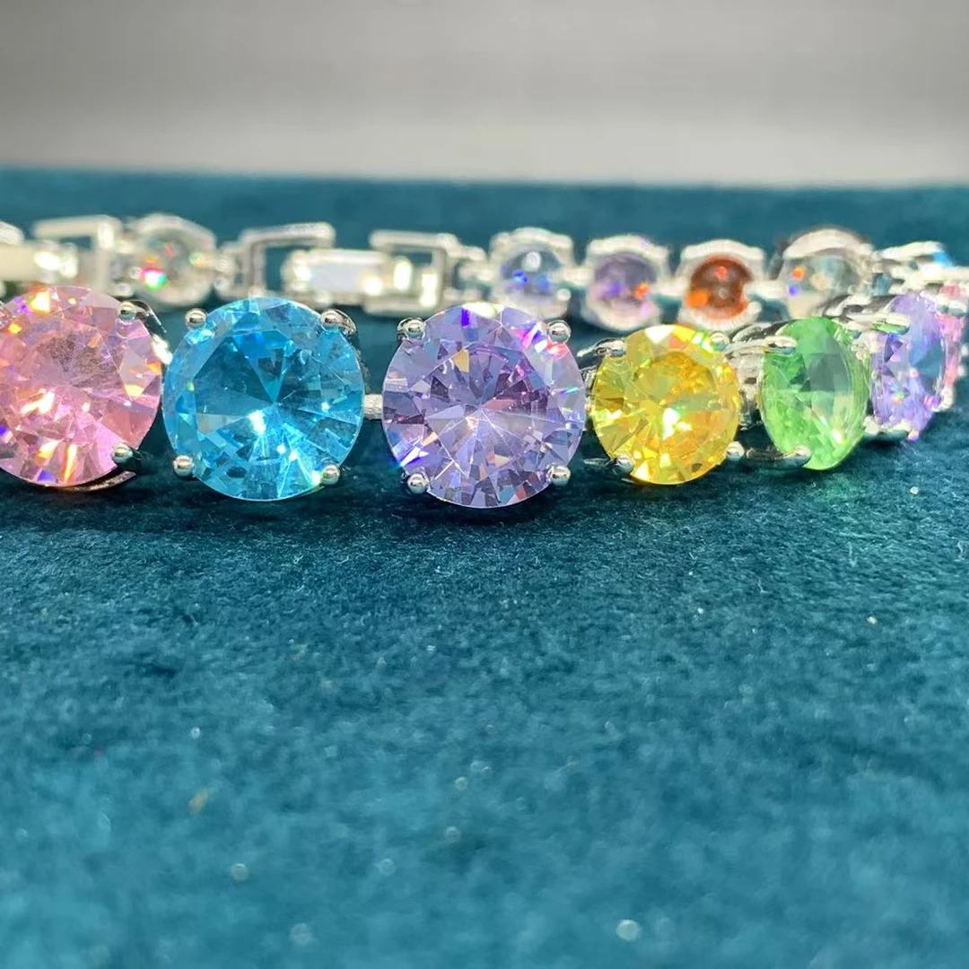 【南非库里南】NFKLN  七彩圆包手链 395