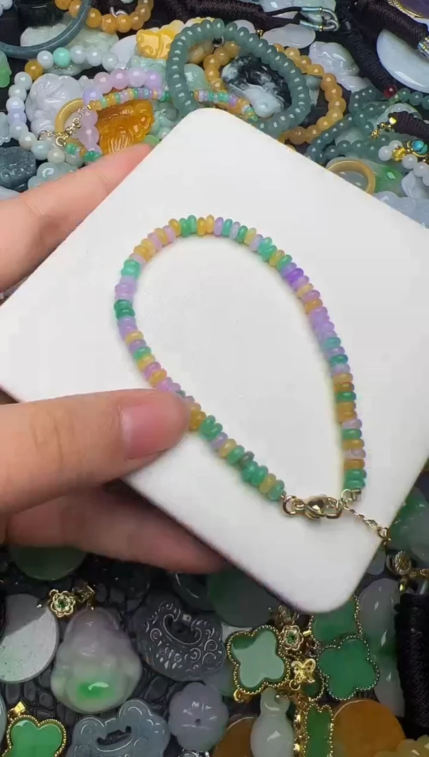 翡翠未镶嵌颈饰天然缅甸翡翠吊坠