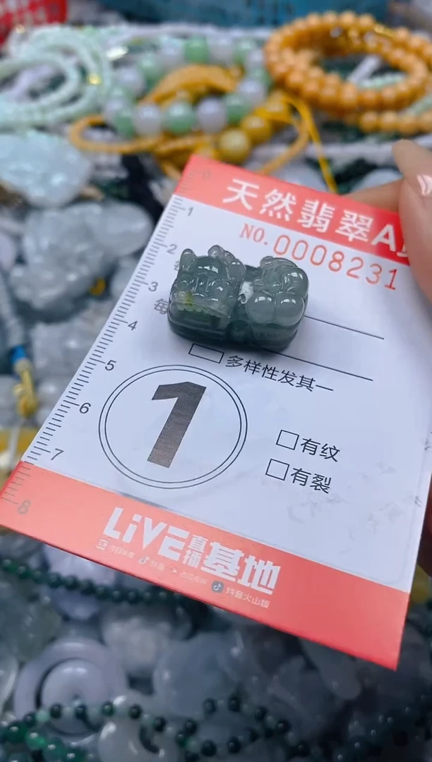 翡翠未镶嵌颈饰闪购0008231