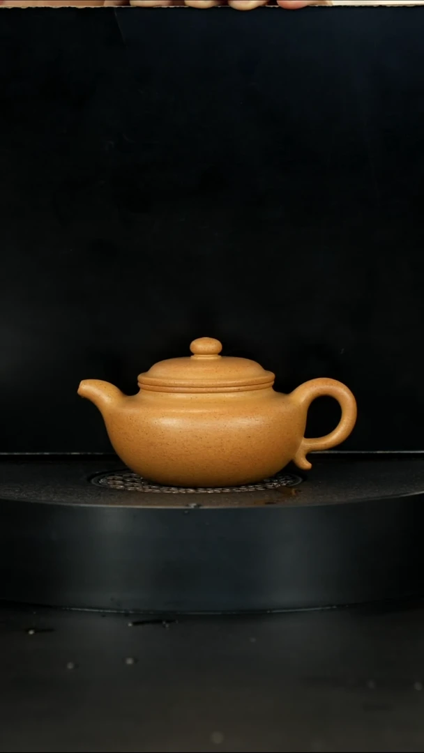 【闪购商品】紫砂茶壶正价2000微瑕明清老宕口黄金段仿古