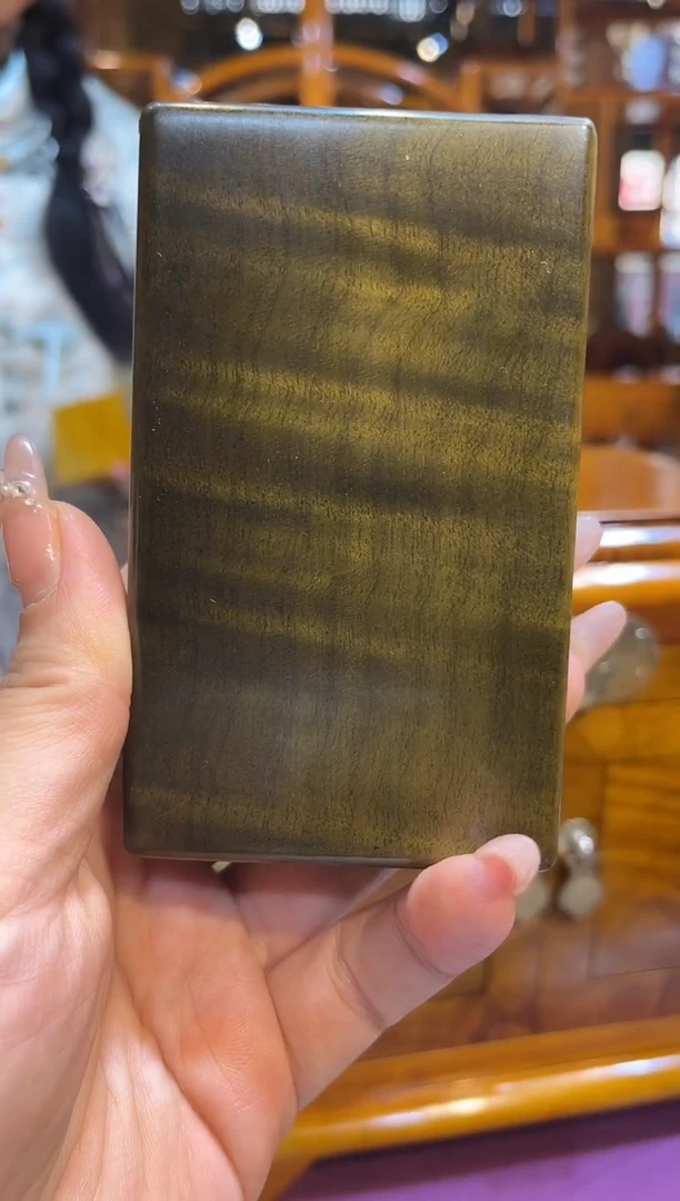 金丝楠阴沉木烟盒