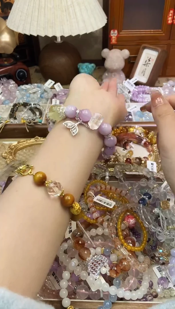 【闪购商品】锂辉石手串未镶嵌636